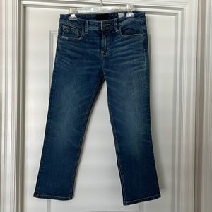 Buckle Black Cropped/Capri Jeans